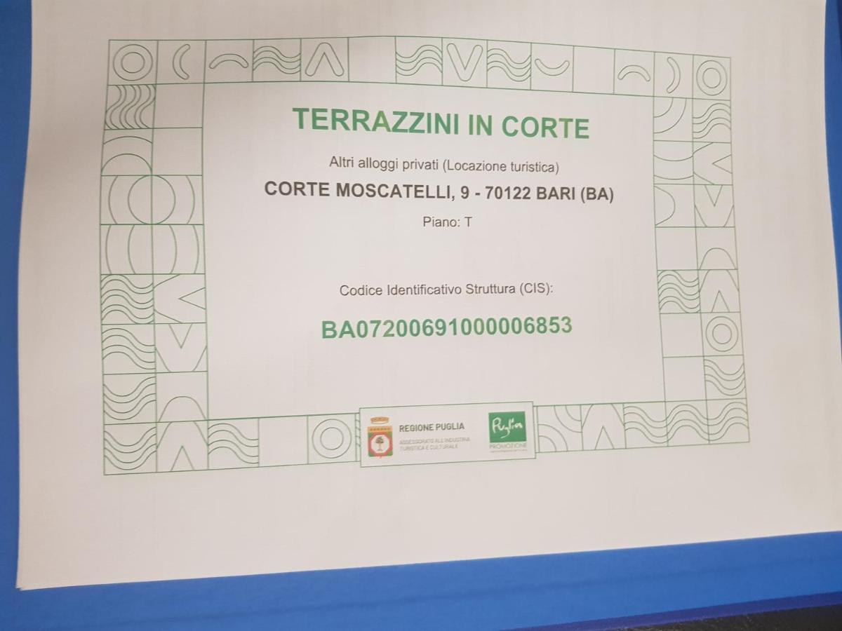Terrazzini In Corte Bari Buitenkant foto